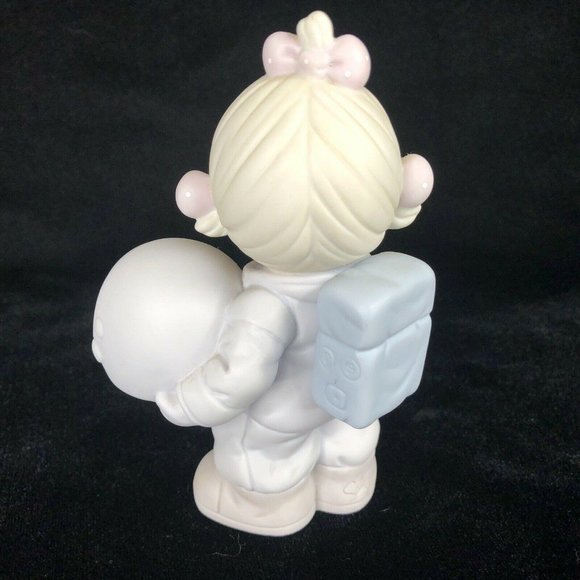 1991 Precious Moment The Club Thats Out of the World Girl in Space Suit Figurine - Picture 5 of 7